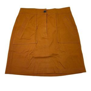 Ann Taylor Factory Size 10 A Line Skirt Brown